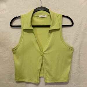 Wild Love V-neck Collared Top